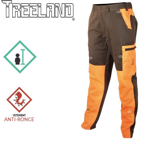 Pantalon Enfant Treeland Nano Ripstop T K Vetements Chasse Pantalons