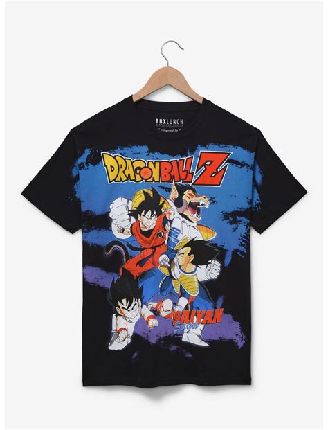 Dragon Ball Z Saiyan Saga Group Portrait T Shirt Boxlunch Exclusive