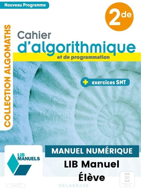 Cahier D Algorithmique Et De Programmation Avec Exercices Sciences