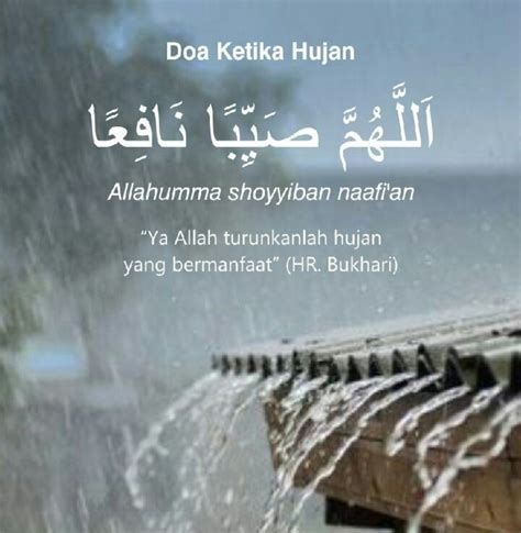 Doa Ketika Hujan