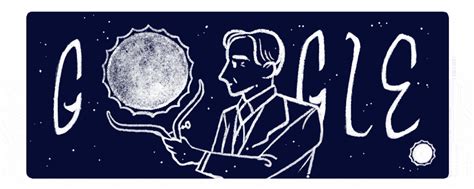 S. Chandrasekhar Google doodle honors astrophysicist who won a Nobel ...