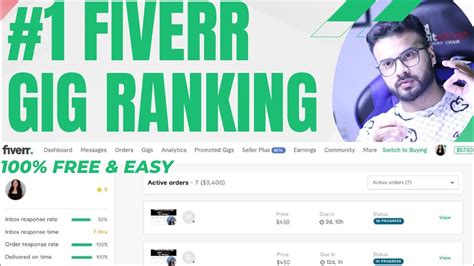 How To Rank Fiverr Gig On First Page Fiverr Gig In Hrs Free Tool