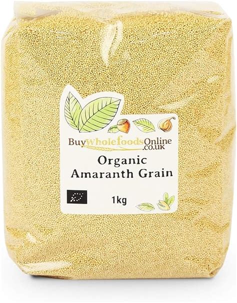 Organic Amaranth Grain 1kg Buy Whole Foods Online Ltd Uk