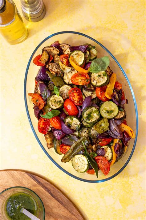 Roasted Mediterranean Vegetables Beat The Budget