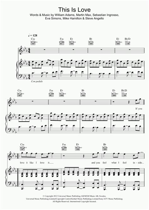 This Is Love Piano Sheet Music Onlinepianist Hot Sex Picture