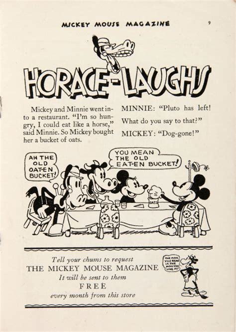 Hake S Mickey Mouse Magazine Rare First Series Issue