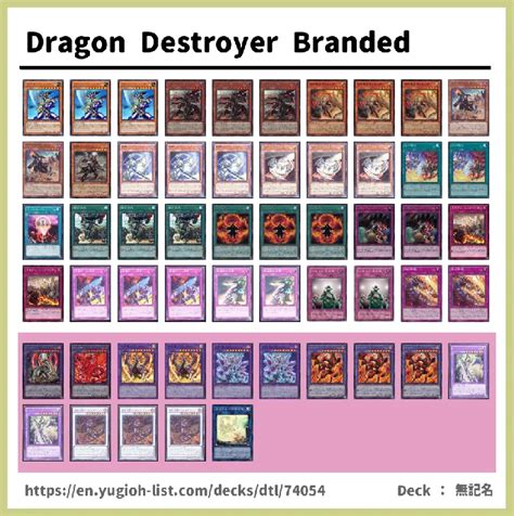 Dragon Destroyer Branded Deck 2022 Buster Blader Destruction Sword