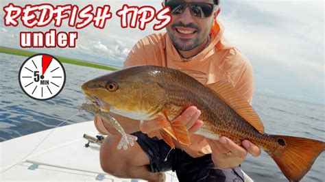 Redfish Tips And Tricks In Under Five Minutes Redfish Under Minutes