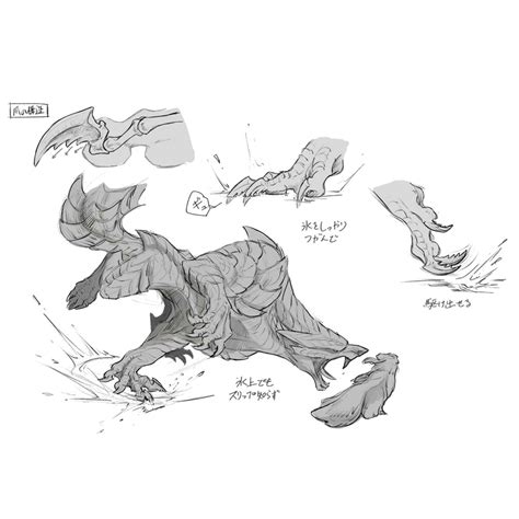 Monster Hunter Series, Monster Hunter Art, Fantasy Creature Art, Creature Concept Art, Creature ...