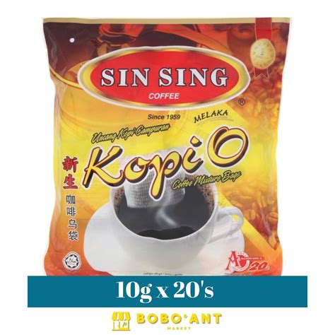 Sin Sing Coffee Kopi O S X G Shopee Malaysia