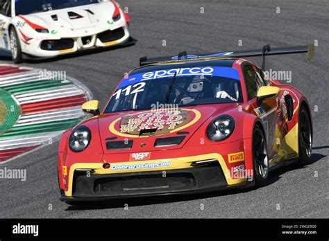 Scarperia September Porsche Of Team Ombra Racing Drive By