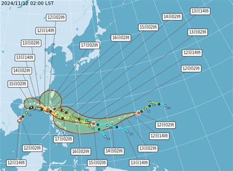 天兔「這天」接近台灣！日氣象廳估：通過東部外海北上