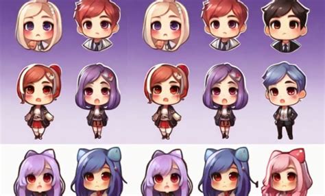 Draw Chibi Emotes Twitch Vtuber Badges Or Sub Badges For Discord And