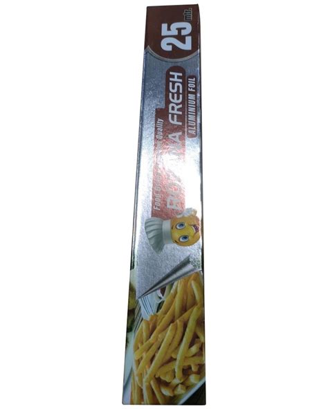 Silver Aluminium Meter Aluminum Foil For Food Packaging Thickness