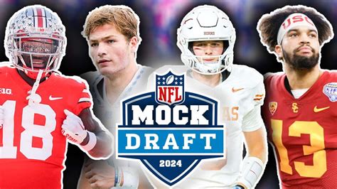 The Official 2024 Nfl First Round Mock Draft