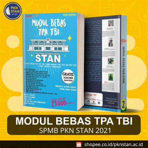 Jual Modul Bebas TPA TBI SPMB PKN STAN Buku Super Modul USM CPNS