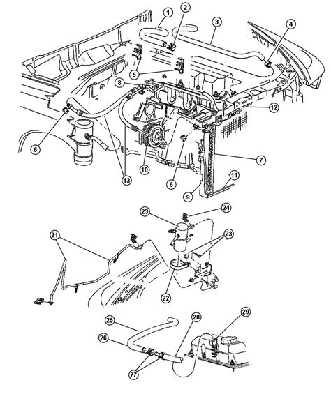 Dodge Dakota Used For Hose And Sleeve Thermostat To Core 55037132ab Mopar Parts Overstock