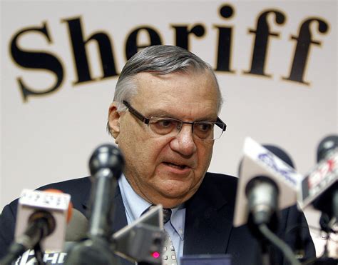 Former Sheriff Joe Arpaio Fires Back At Judge In His Contempt Case