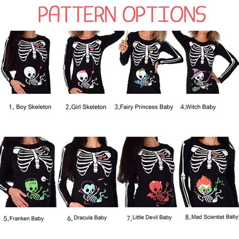 Halloween Maternity Shirt Pregnant Skeleton Maternity Sweatshirt ...