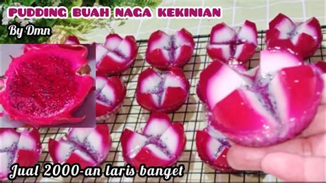 Ide Jualan Puding Viral Terlaris Modal Buah Naga Ekonomis