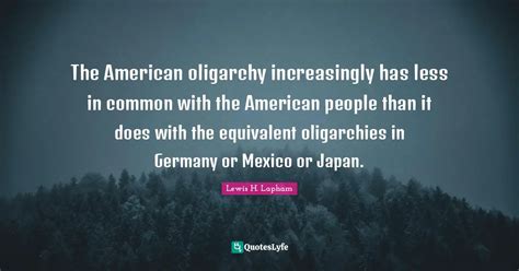 The American Oligarchy Increasingly Has Less In Common With The Americ