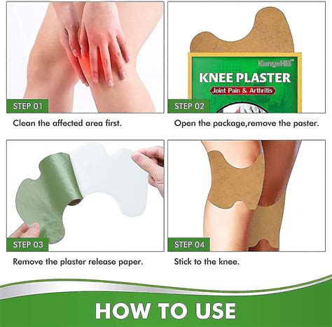 Knee Pain Relief Patches Relief Patches Wormwood Extract Sticker For