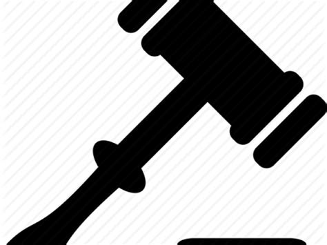 Justice Hammer Icon Png - Clip Art Library