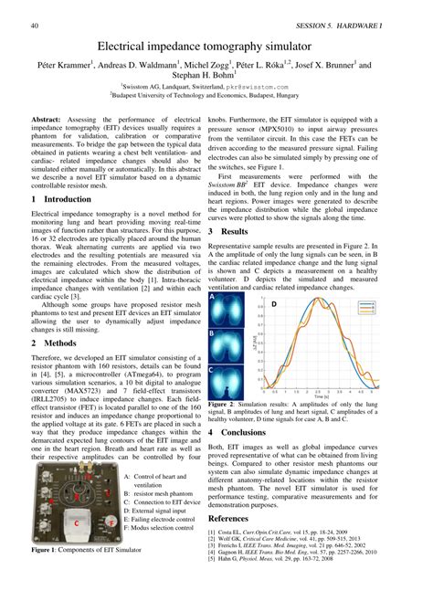 (PDF) Electrical impedance tomography simulator