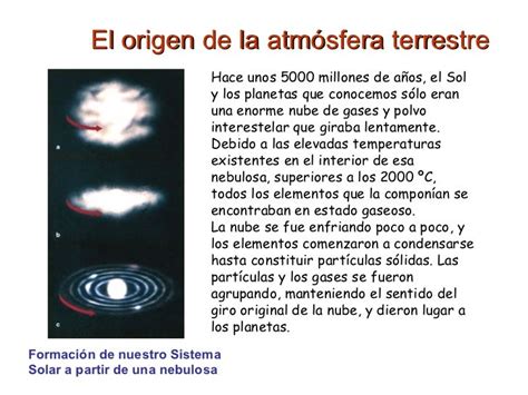 Origen De La Atmósfera