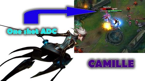 Camille One Shot Insane Skills League Of Legends Montage Youtube