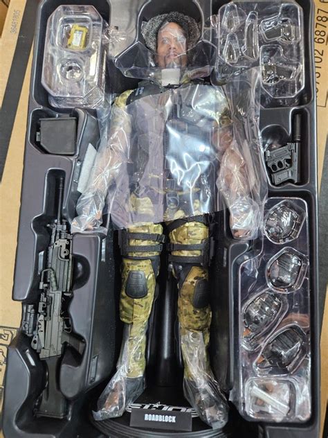 二手 Hottoys Hot Toys1 6 mms199 G I Joe Retaliation Roadblock 特種部隊 義勇群英 興趣及遊戲 玩具 遊戲類 Carousell