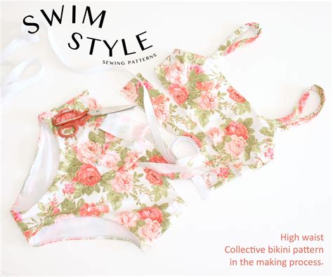 High Waist Collective Bikini Sewing Pattern Women Size XS To Etsy