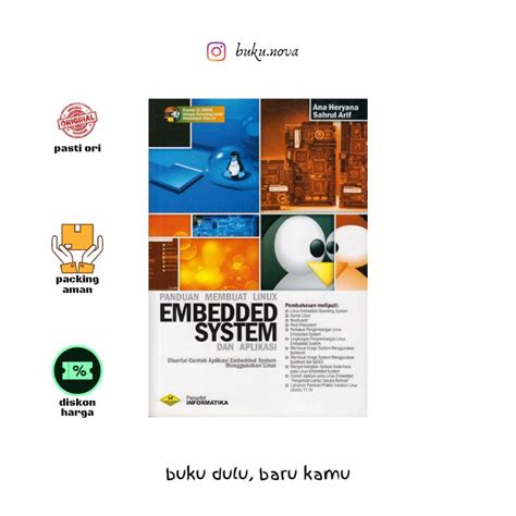 Jual Buku Panduan Membuat Linux Embedded System Dan Aplikasi Shopee