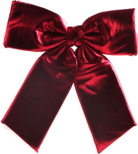 Hangdeco Kerststrik 28x28cm Rood Bol