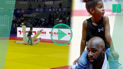 Teddy Riner 11 Fois Champion Du Monde Mis Au Tapis Par Sa Fille