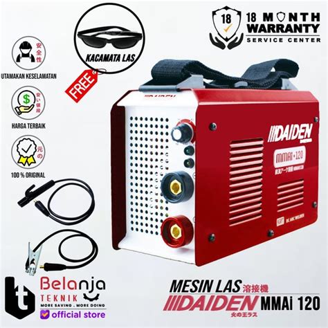 Jual Daiden Mesin Las Inverter Mma A Travo Las Daiden Mmai A