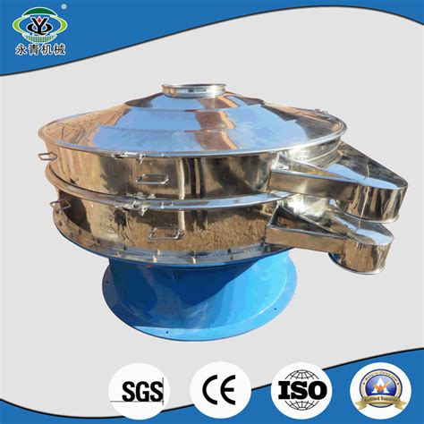 New Rotary Circular Rubber Granules Vibration Screen Sieving Machine