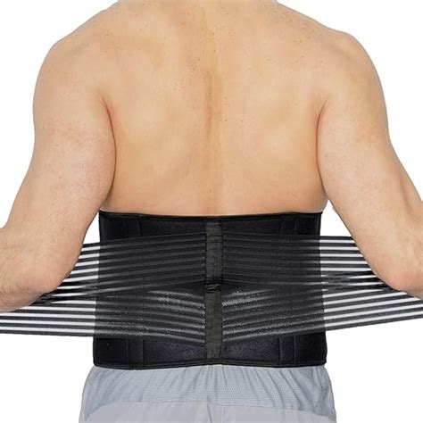 Neotech Care Neoprene Back Brace Lumbar Support With Double Banded