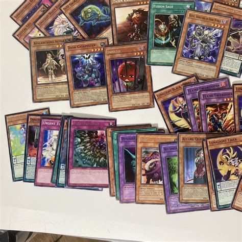 Yugioh Cards Lot Unsearched Mixed Sets Rares Holographics Foils