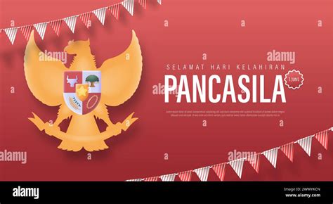 Selamat Hari Lahir Pancasila Translation The Day Of Birth Of