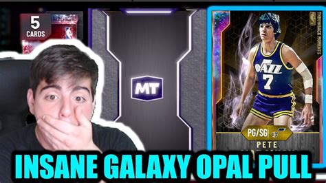 INSANE GALAXY OPAL PULL IN THE NEW THROWBACK MOMENTS PACKS NBA 2K20