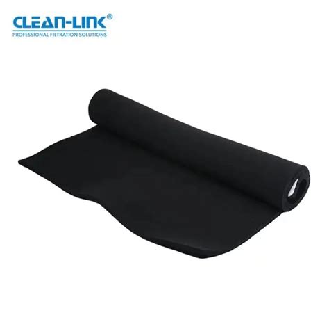 Clean Link Activated Carbon Air Filter Media Roll For Filtration