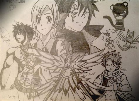 Fairy Tail Sketch By Hexaccelflames99 On Deviantart