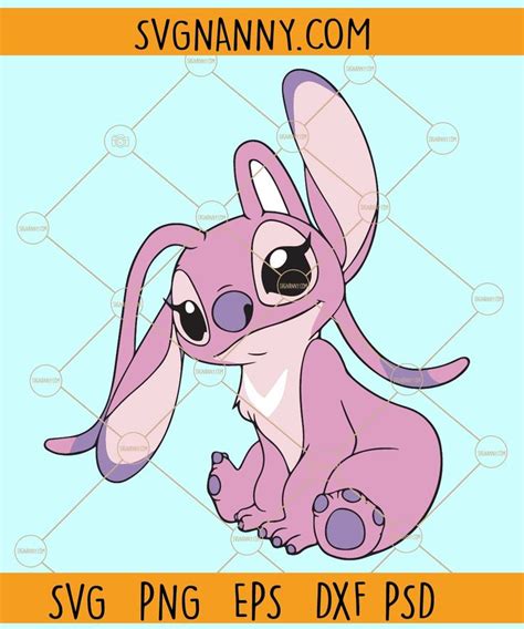 Disney Stitch Svg Stitch Clipart Svg Disney Stitch Layered Svg