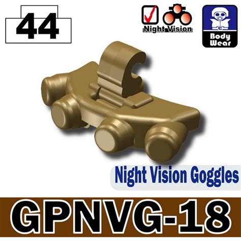 Minifig.Cat Night Vision (GPNVG-18) - Brickmania Toys