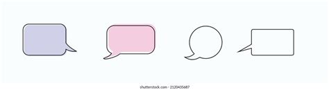 Callout Speech Bubble Vector Icon Illustration Stock Vector (Royalty ...