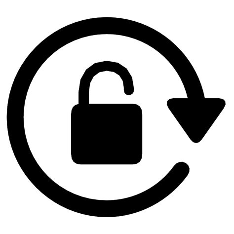 Lock Rotation Open Vector Svg Icon Svg Repo