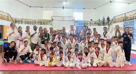 Dojang Bpsdmd Provinsi Ntt Gelar Event Sparing Taekwondo Club