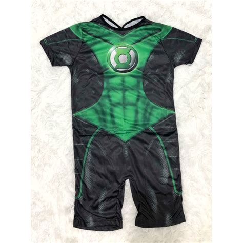 Fantasia Tem Tica Lanterna Verde Infantil Masculina Her Is Barato