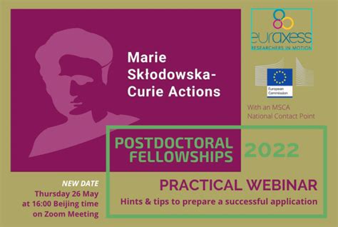 Msca Postdoctoral Fellowships Practical Webinar To Prepare A